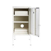SHORTY LOCKER IN WHITE BY MUSTARD MADE
