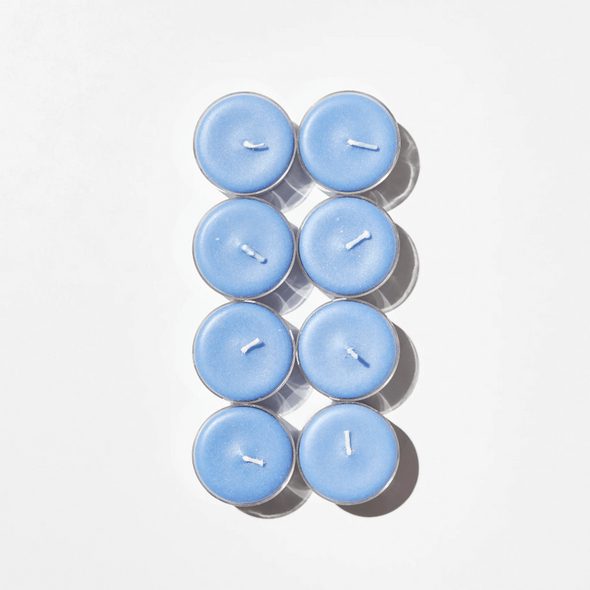 Tealight Candle Pack in Blue