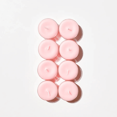 Tealight Candle Pack in Pink