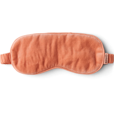 Terracotta Velvet Eye Mask