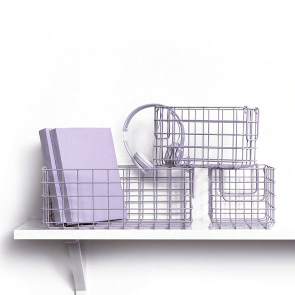 Mustard Made Baskets in LILAC