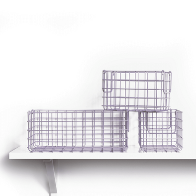 Mustard Made Baskets in LILAC