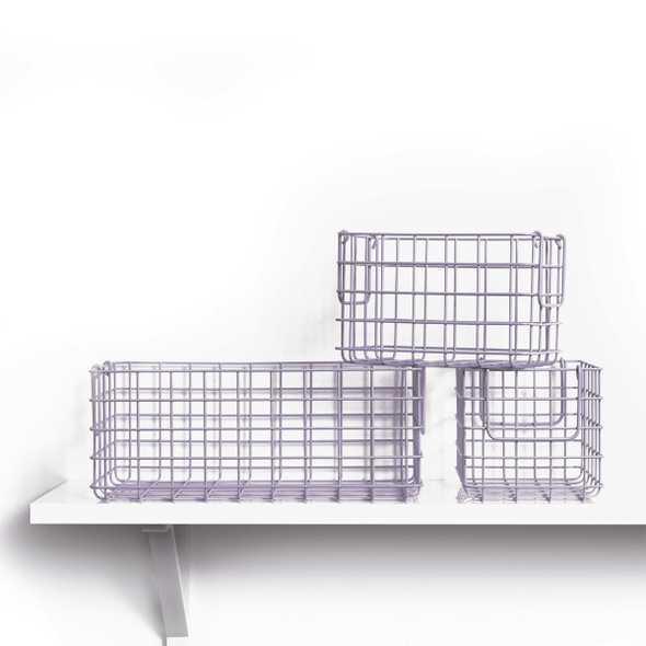 Mustard Made Baskets in LILAC