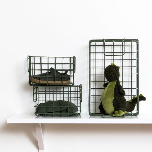 Mustard Made Baskets in OLIVE