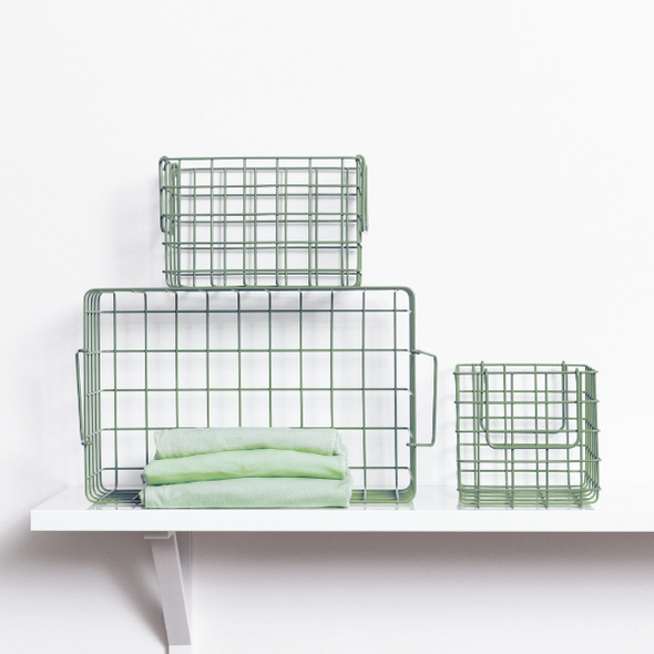 Mustard Made Baskets in SAGE