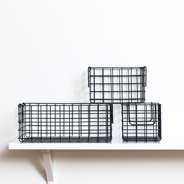 Mustard Made Baskets in SLATE