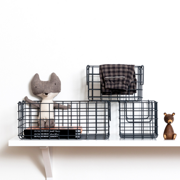 Mustard Made Baskets in SLATE