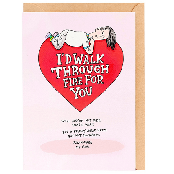Walk Thru Fire Card