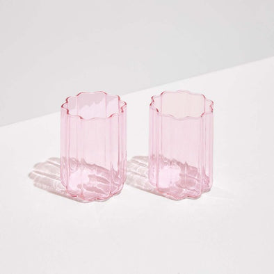 Wave Glasses in Pink by Fazeek