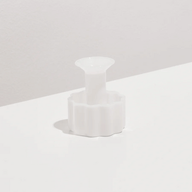Wave Candle Holder - White