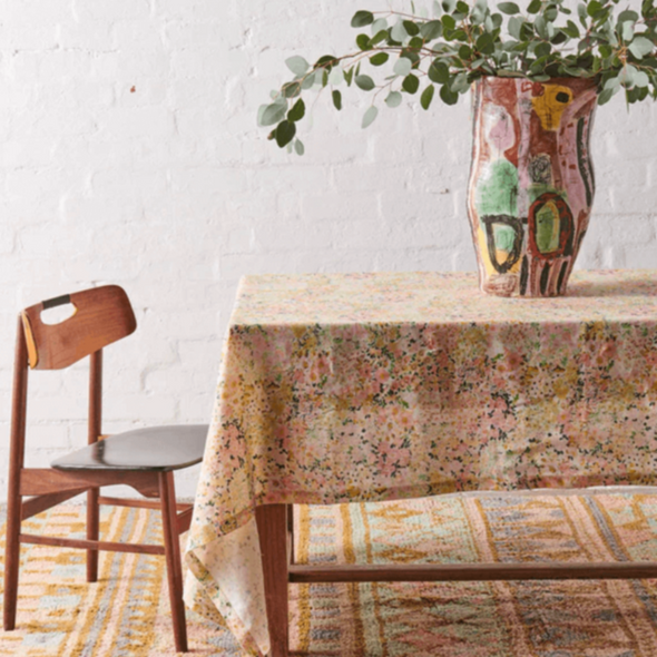 You're Beautiful Linen Tablecloth 