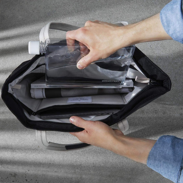 A5 memobottle in bag