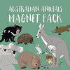 Australian animals magnet set by Red Parka