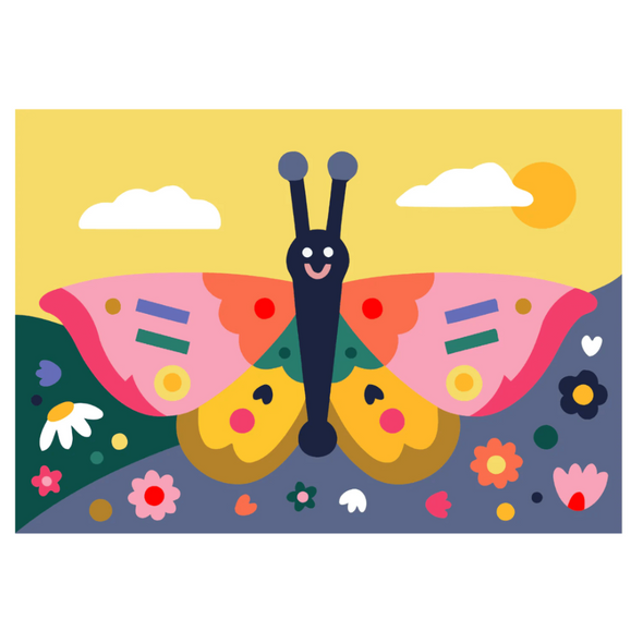 Kids Paint by Numbers - Spring Wings