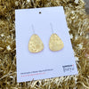 Gold Christmas Earrings