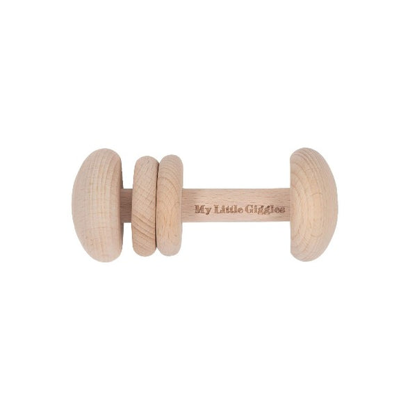 Keepsake Timber Rattle by My Little Giggles