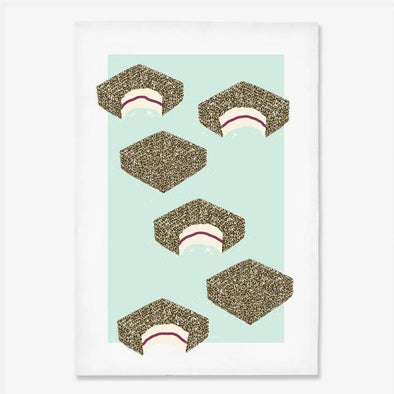 Make Me Iconic LAMINGTON Tea Towel