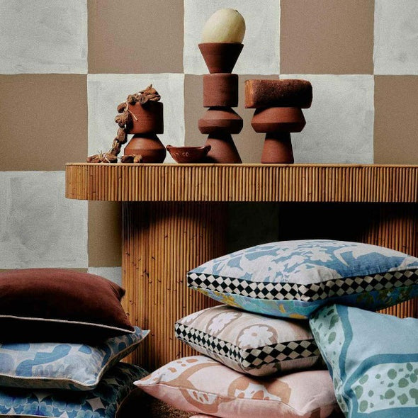 Terracotta Pedestal Vase by Bonnie and Neil