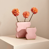 Form Vases in Pink