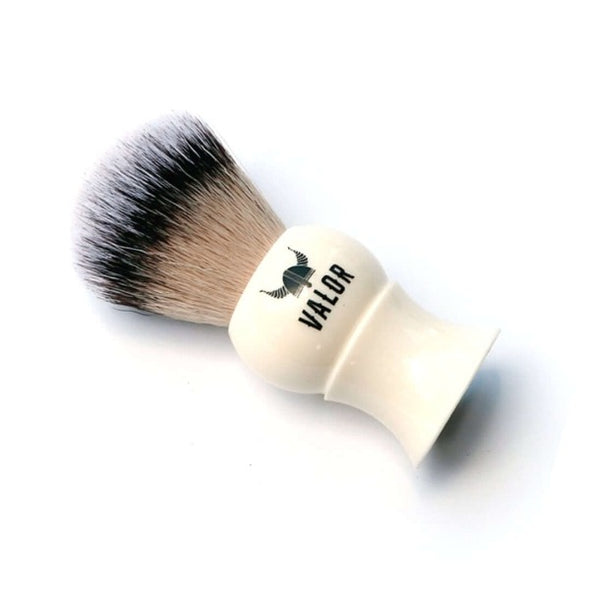 Vegan Shaving Brush by Valor in cream